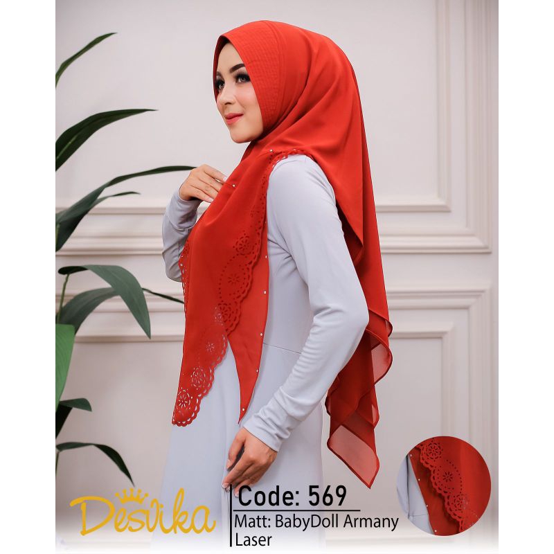 desvika 569 jilbab instan Khimar terbaru premium mewah pesta