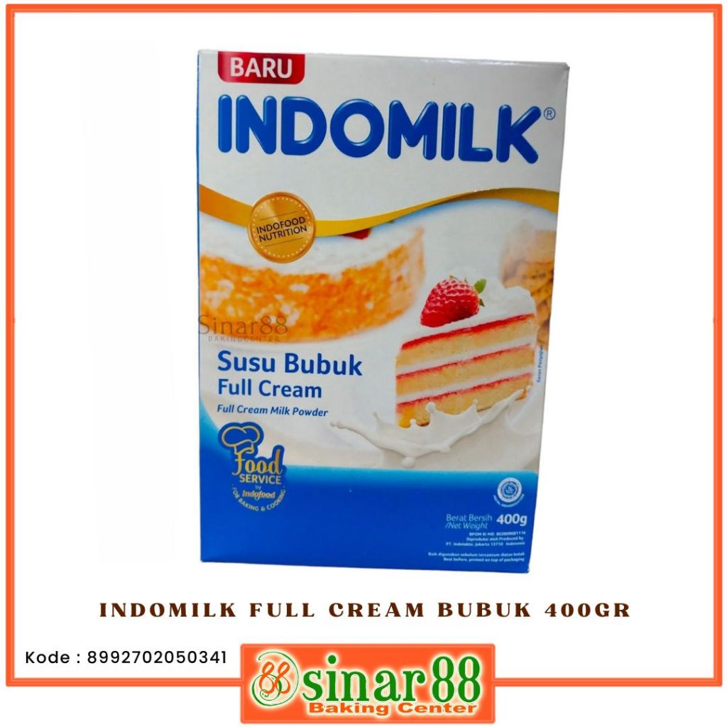 

INDOMILK FULL CREAM BUBUK 400GR