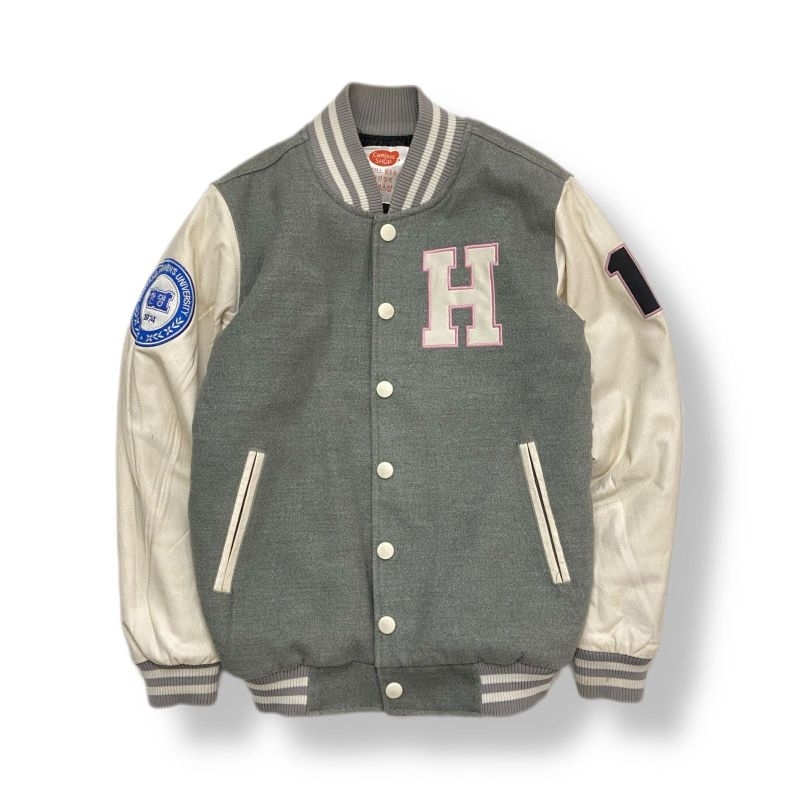 Varsity jacket Hanyang University with Leather Wool