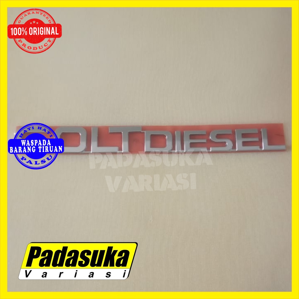 Emblem Colt Diesel Canter KM004885 Mitsubishi Fuso Logo Colt Diesel