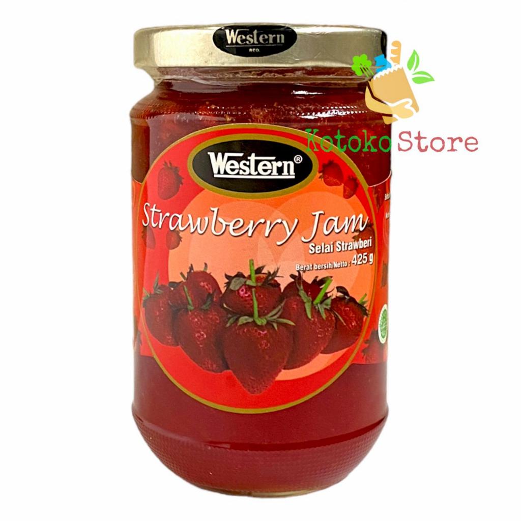 

Western Strawberry Jam / Western Selai Strawberry 425gr