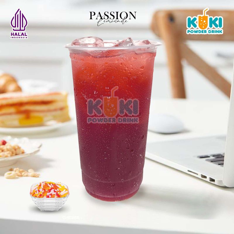 

Kuki Powder Drink Premium Rasa Passion Lemonade 1 Kg
