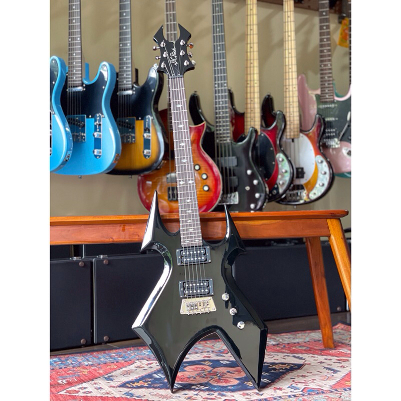 Gitar Listrik/Elektrik BC RICH WARLOCK BLACK COLOR