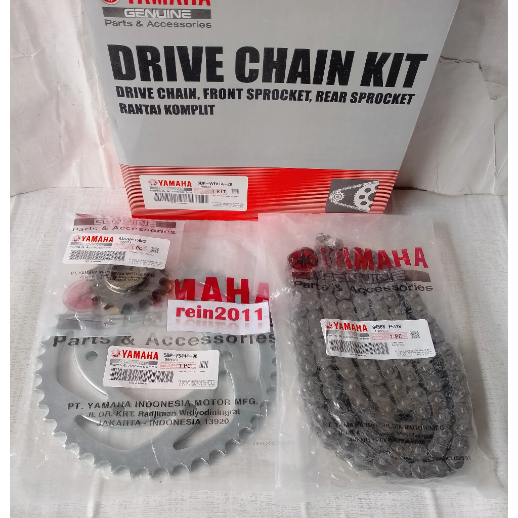 GEAR GIR SET SCORPIO SCORPIO Z SCORPIO LAMA ASLI ORI YAMAHA 5BP WF01A 20