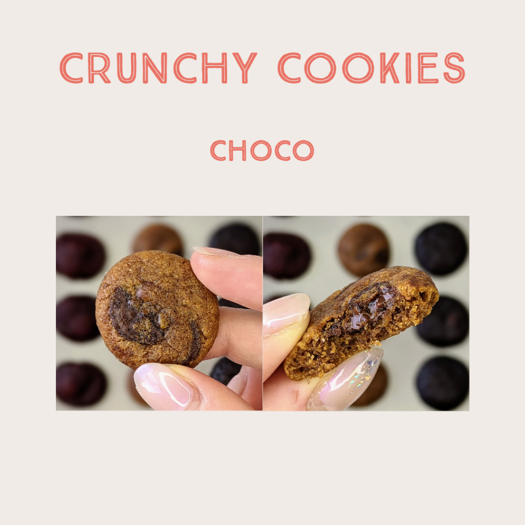 

Munchewy *New* Crunchy Cookies Series - Choco / Cokelat Cookies