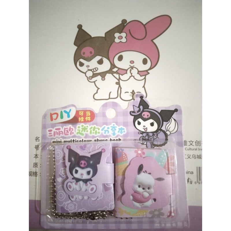 

Buku Notes Kecil Mini Karakter/Notebook Notes Motif Karakter
