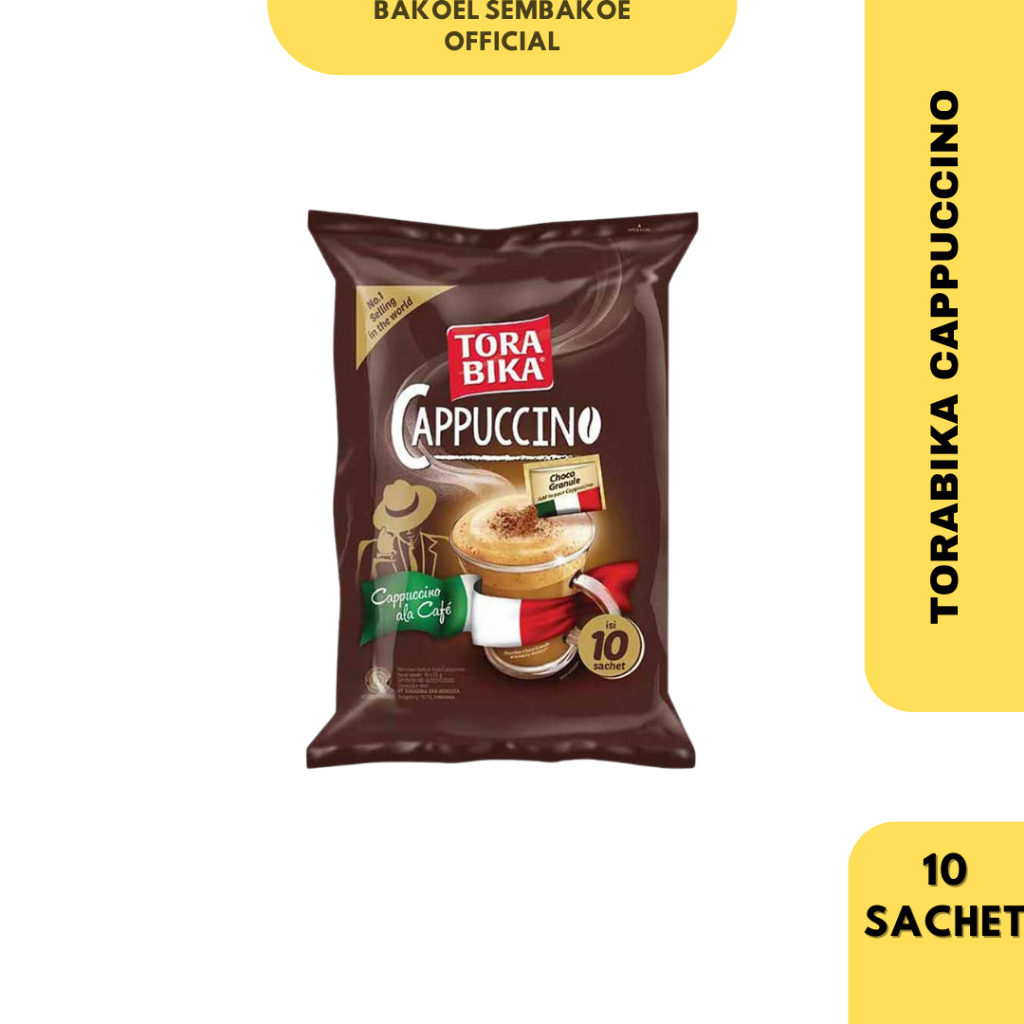 

TORABIKA Cappuccino Extra Choco Granule Isi 10 Sachet