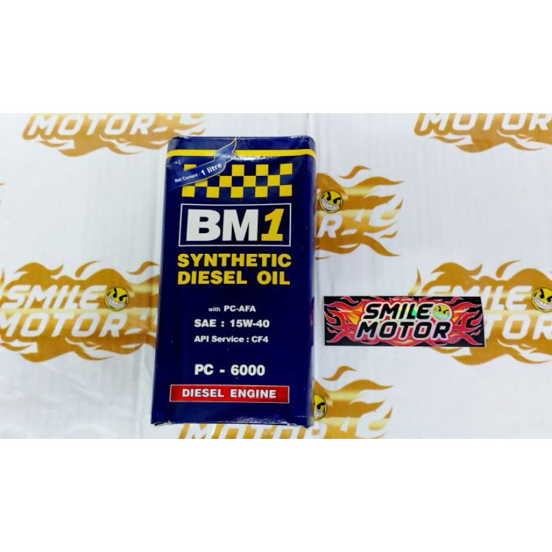 Oli Bm1 Pc 6000 Mobil Diesel Sae 10w-40