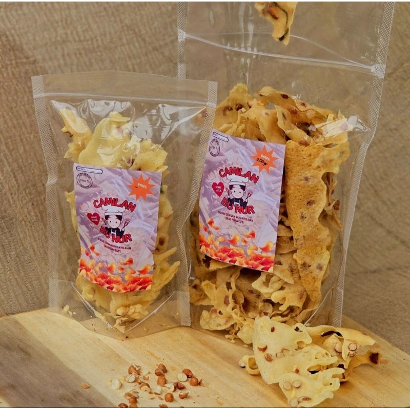 

Keripik Peyek Crispy (200g)