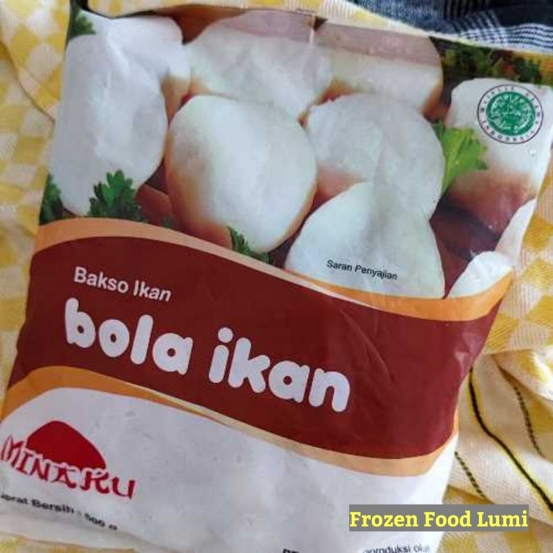 

Minaku Bola Ikan 500gr - Bakso Ikan Minaku