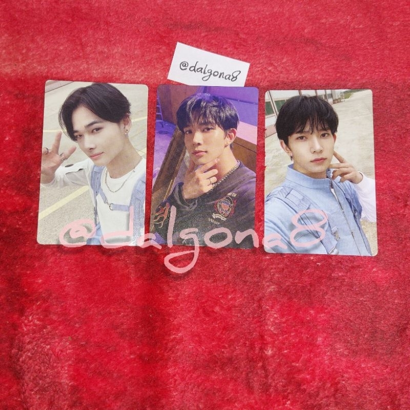 Photocard Enhypen Manifesto Heeseung Niki Sunghoon Dark Blood Engene Ver