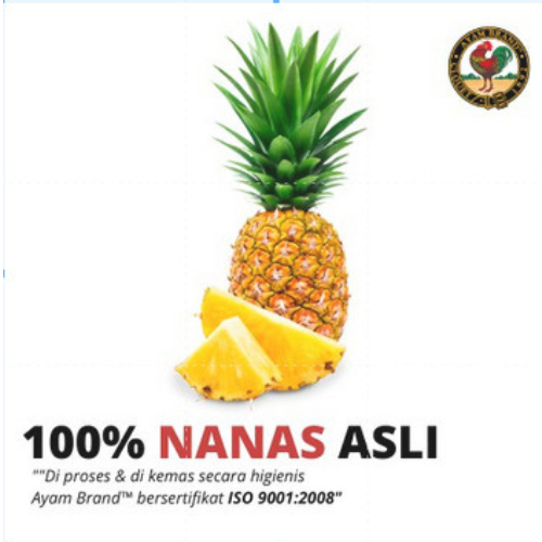 

Ayam Brand - Pineapple Slice Nanas 24 pcs 565gr