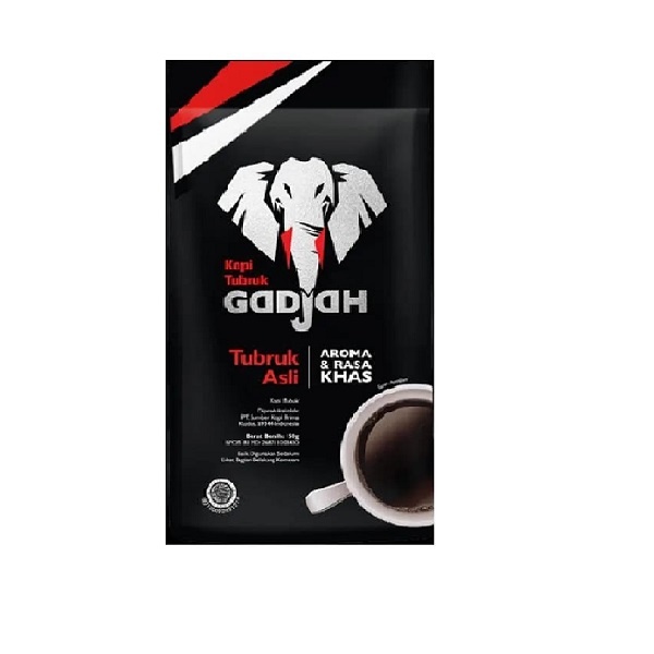 

Kopi Tubruk Gadjah Tubruk Manis Isi 10 Sachet