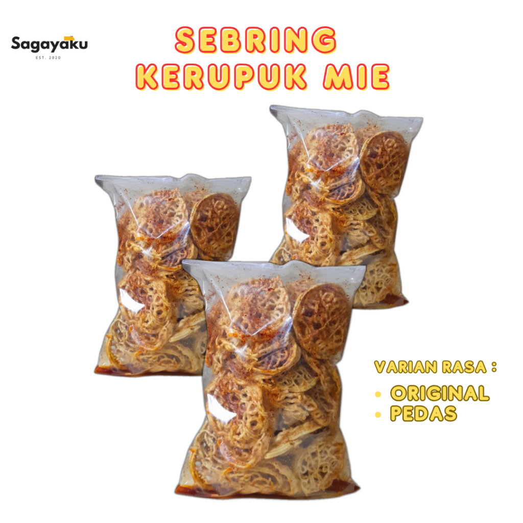 

SPESIAL SEBLAK KERUPUK MIE - SAGAYAKU