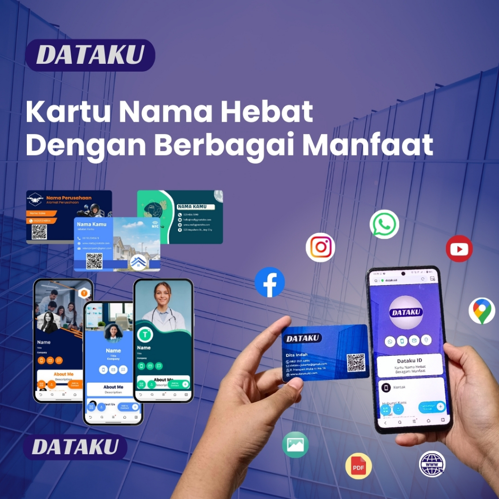 

Cetak Kartu Nama NFC Smart Card | Kartu Nama Digital Ekslusif Modern