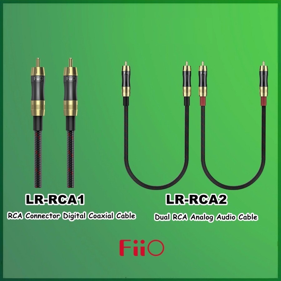 FiiO LR-RCA1 RCA2 RCA4 RCA5 LR-3.5A LR35A Audio Cable RCA 1 2 4 5