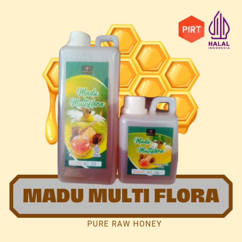 

Madu murni multi flora madu multiflora asli full nektar