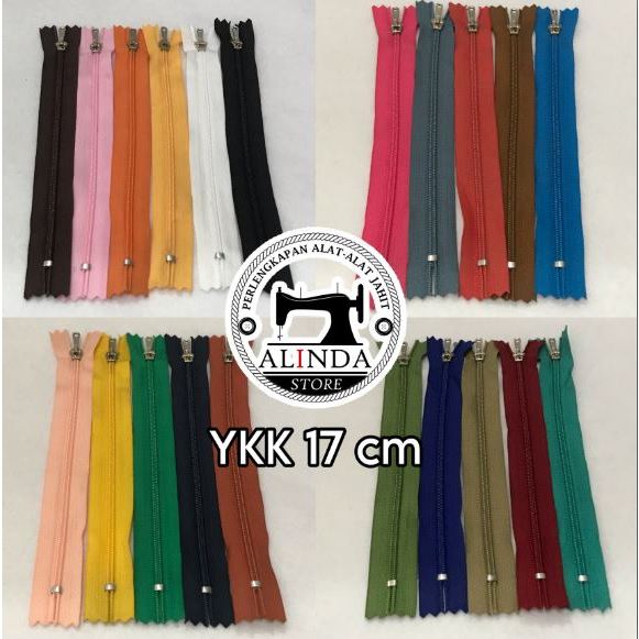 RESLETING YKK 17 CM