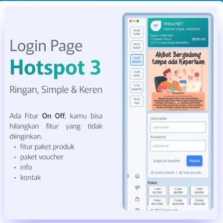 Login Page Hotspot 3