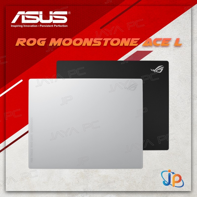 ASUS ROG Moonstone Ace L Tempered Glass Mouse pad - Gaming Mousepad