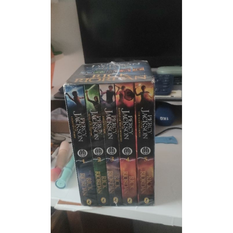 percy Jackson box set ultimate edition us/english original