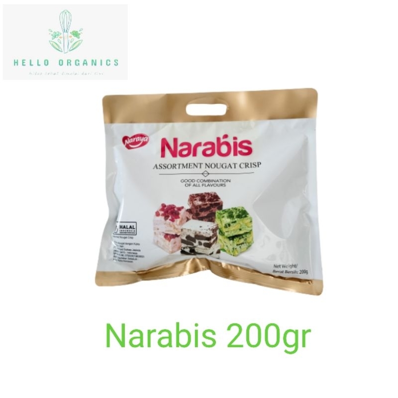 

Naraya Narabis Assortment Nougat 200gr