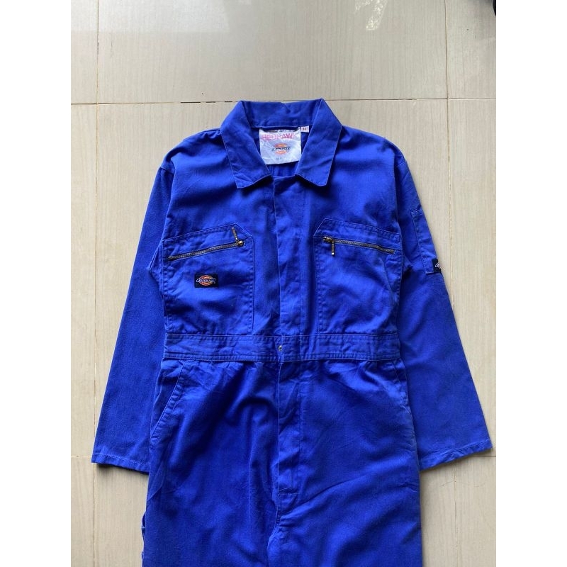 Dickies Coverall Long Sleeve Blue