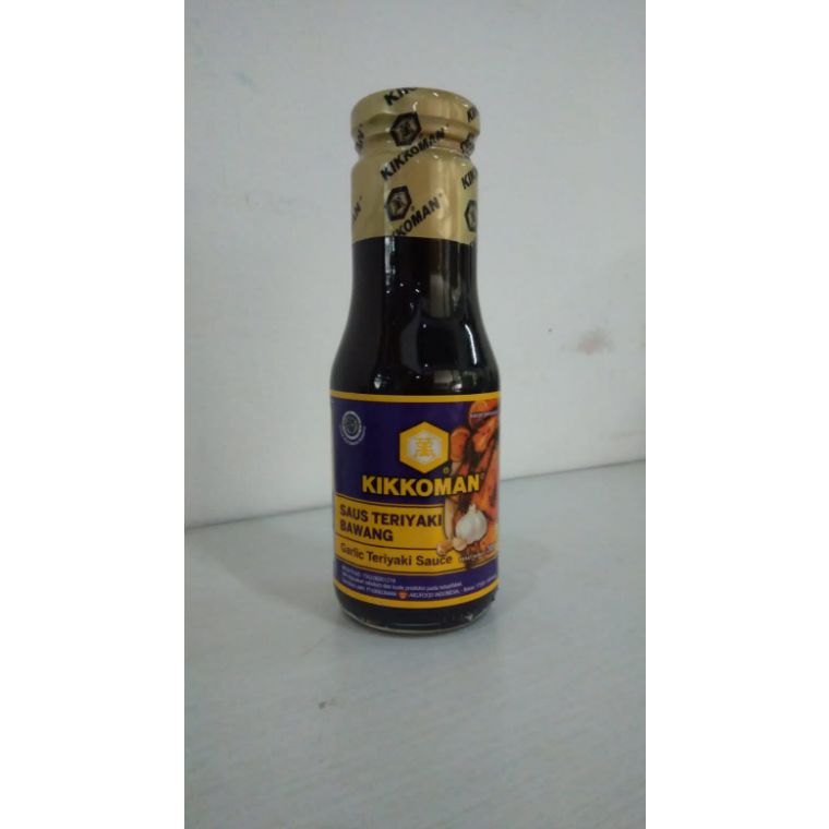 

KIKKOMAN SAUS GARLIC TERIYAKI BAWANG 300 ML