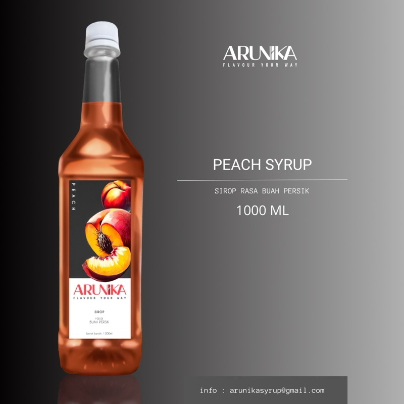 

Peach Syrup Arunika 1000ML