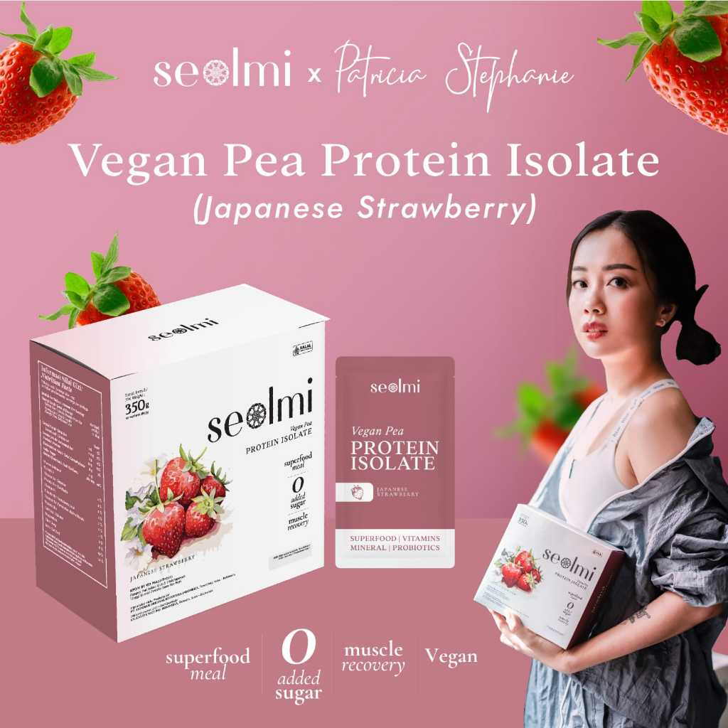 Seolmi Whey Protein Isolate - Japanese Strawberry [Vegan]