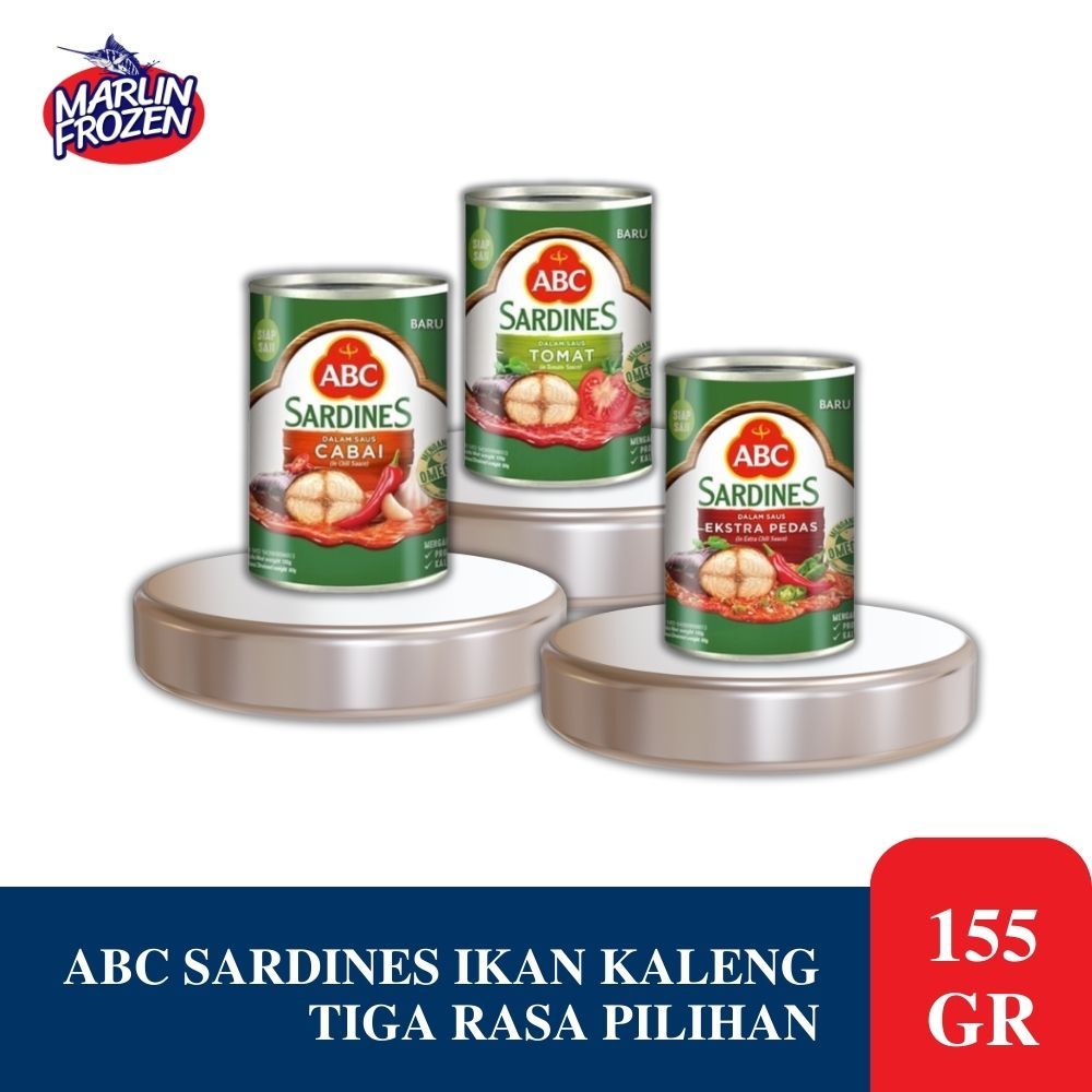 

Ikan Kaleng ABC Sardines Tomat 155 Gr / ABC Sarden Cabai / ABC Extra Pedas 155 Gr