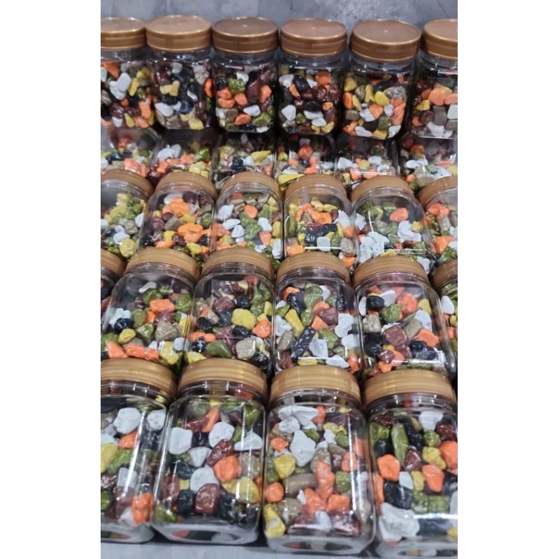 

Coklat Kerikil Arab / Coklat kerikil toples / Coklat Lebaran 120gr / Oleh - oleh Haji dan Umroh