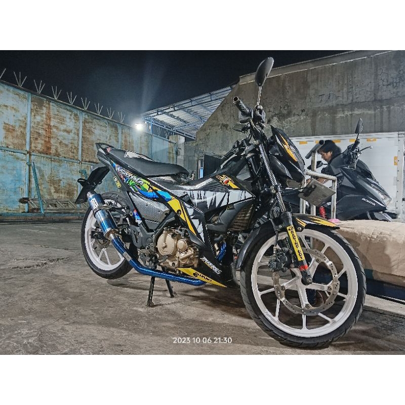 headear leheran knalpot sj88 original tipe Ceng (road race)+ slincer dbs