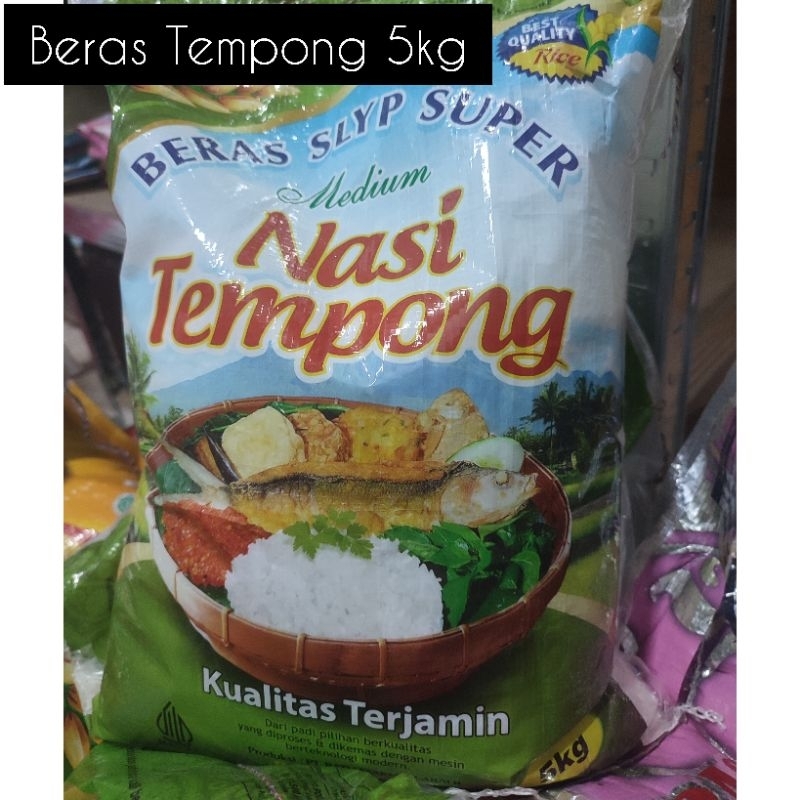 

Beras SYLP Medium Super Tempong 5kg Uenak