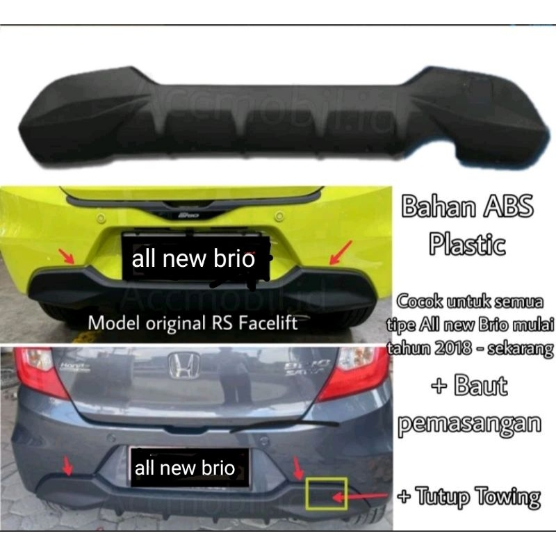 Diffuser All New Brio Satya RS 2018 - 2023