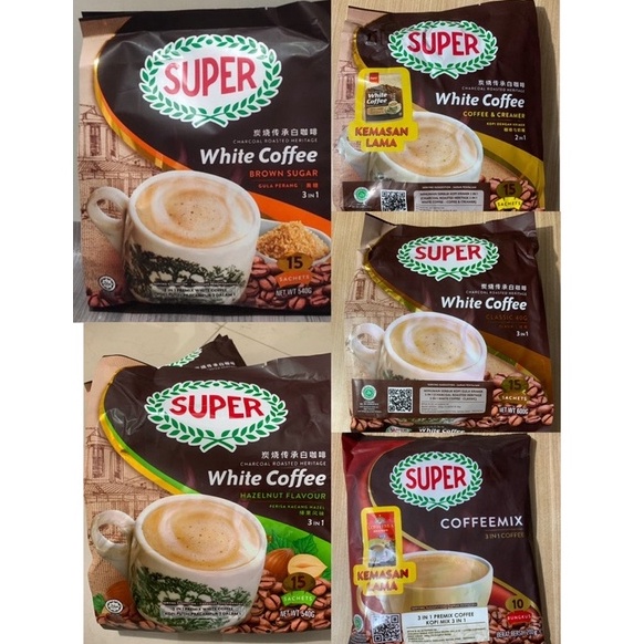 

Diskon Super White Coffee 3in1 Brown Sugar Hazelnut Coffee Creamer Classic LT