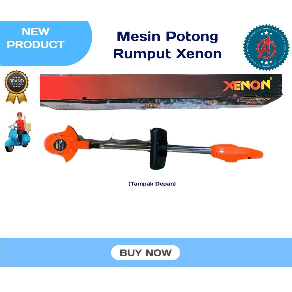 XENON CDGT720 Mesin Potong Rumput 18V Grass Cutter Trimmer Cordless