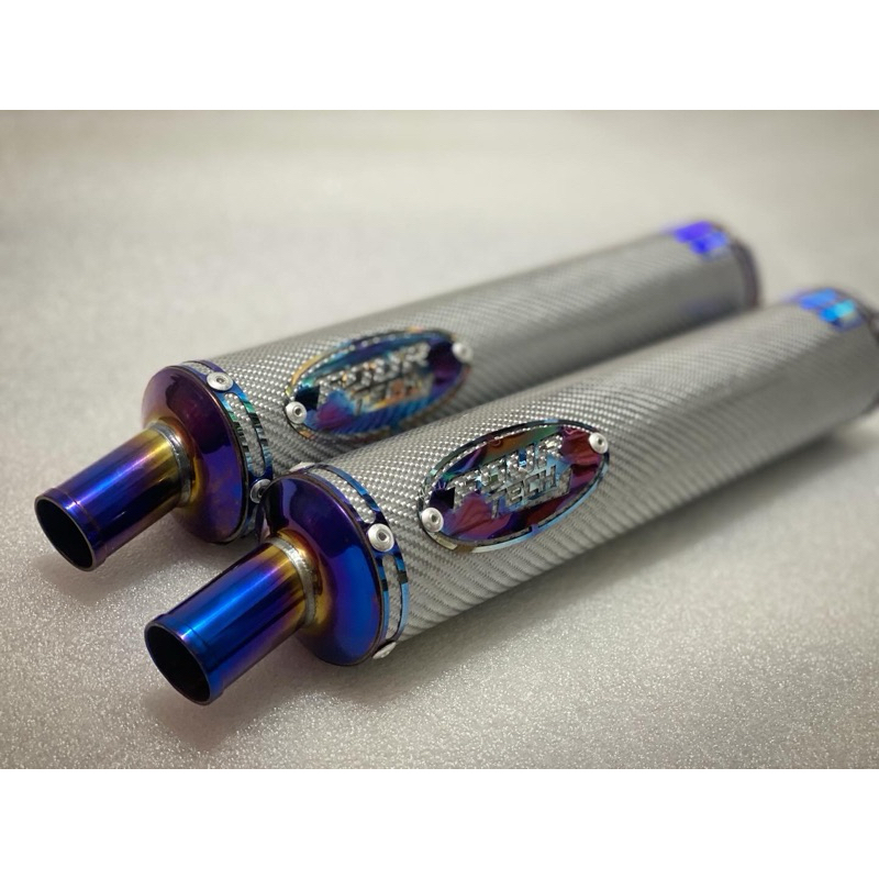 slenser knalpot ninja 2tak FOURTECH SHURIKEN carbon slenser fourtech racing by gjr