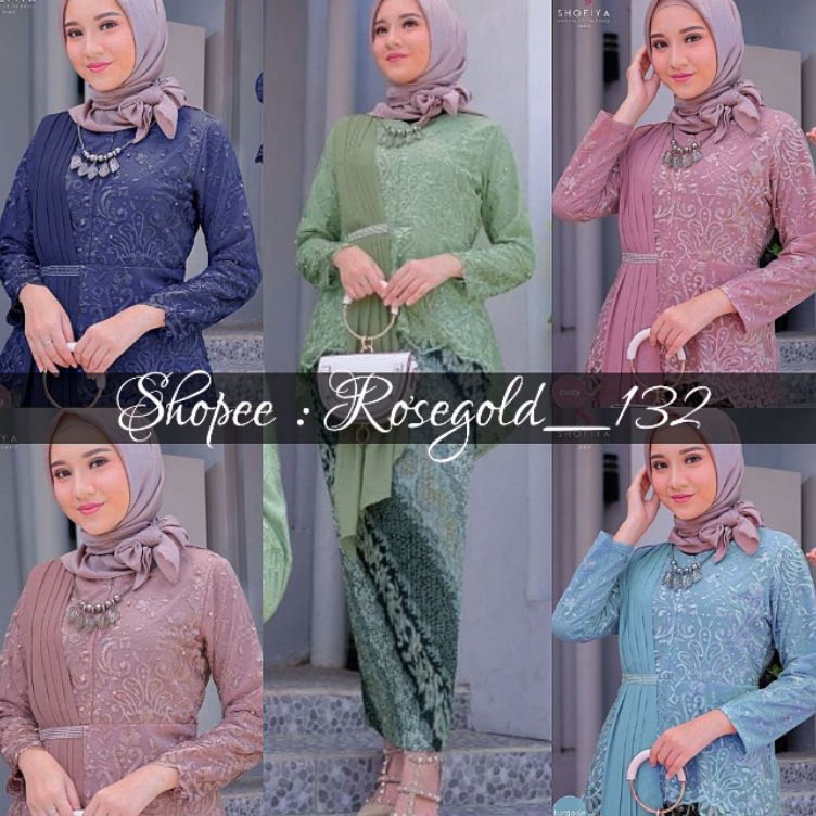 Segera Ambil  SETELAN KEBAYA SOFYA SELENDANG TERLARIS  KEBAYA FAVORITE  KEBAYA MODERN  KEBAYA REMAJA