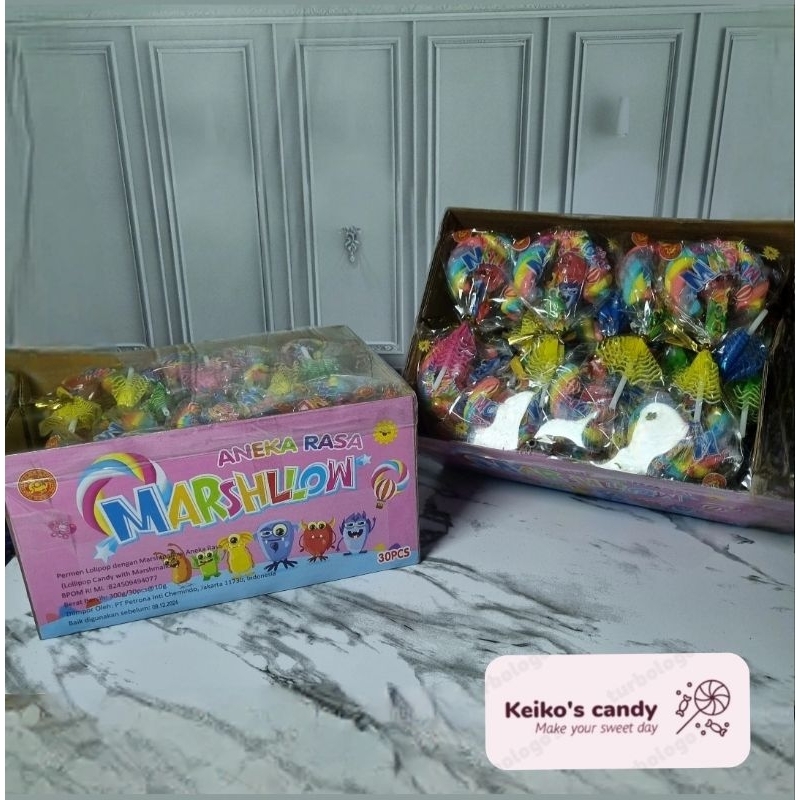 

MARSHLLOW PELANGI 30PCS/BOX