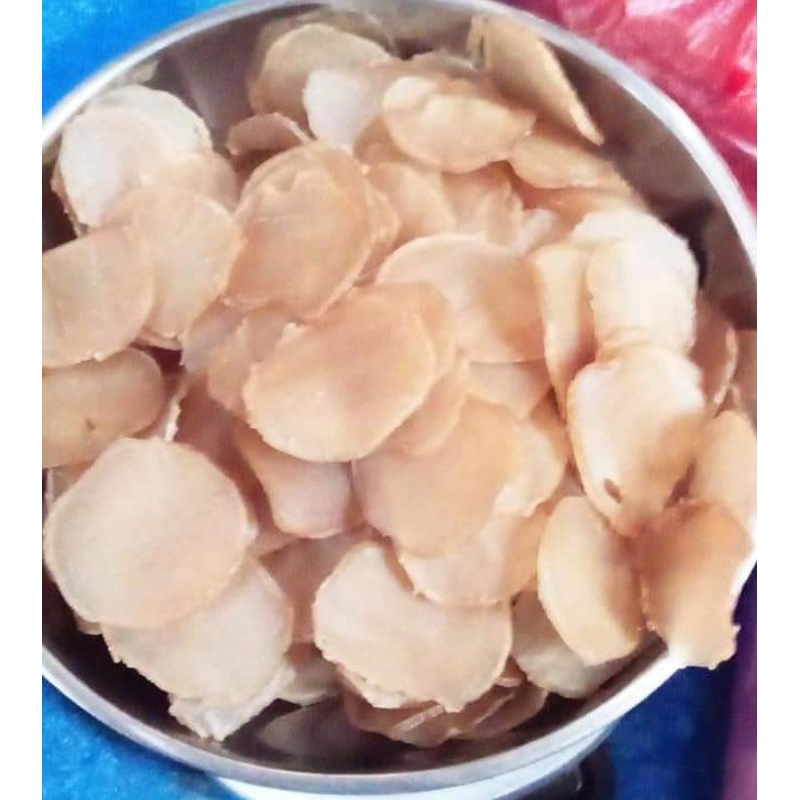 

KERUPUK PULI RASA BAWANG KEMASAN 500 Gram (MENTAH)