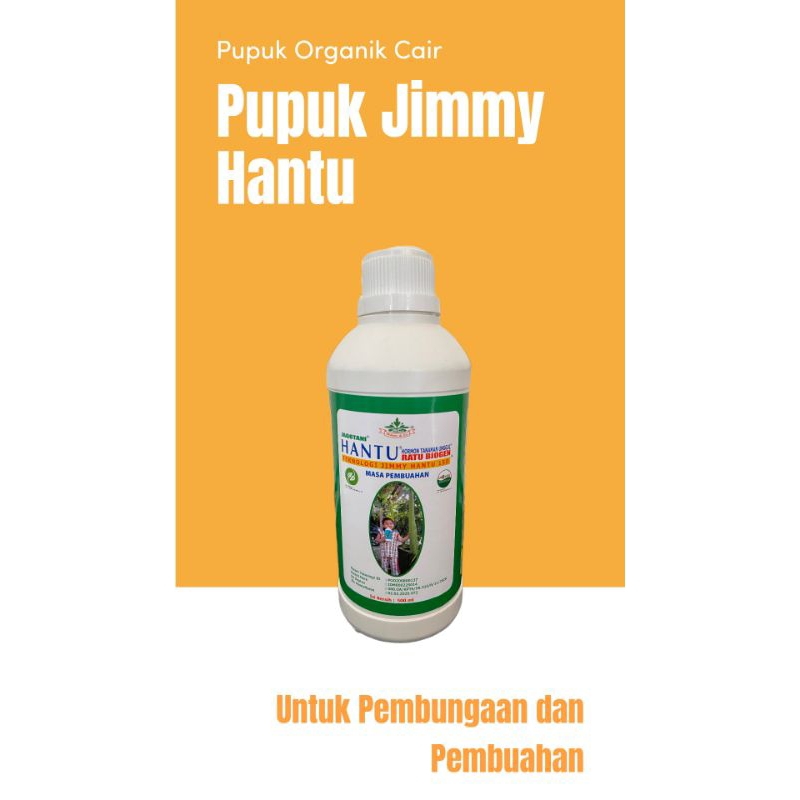 pupuk jimmy hantu pembungaan