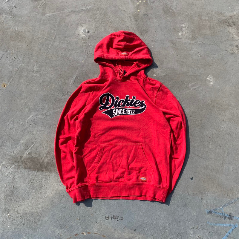 Hoodie dickies merah velvet second