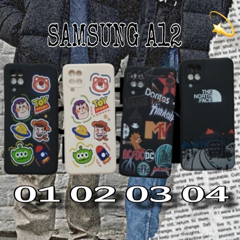 FANCY STYLE SOFT CASE FOR SAMSUNG A12 / SAMSUNG M12