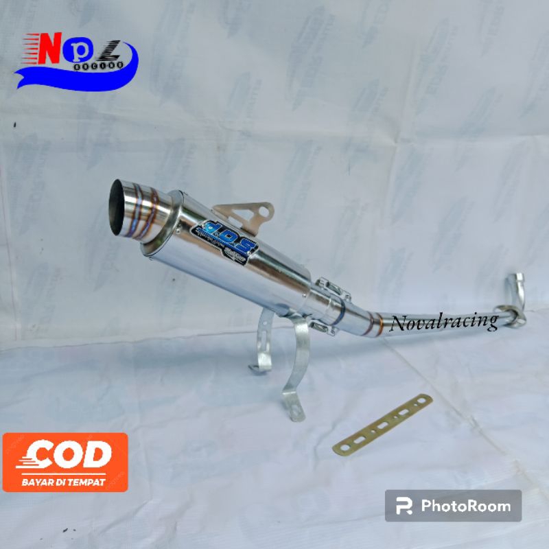 KNALPOT DOS UNIVERSAL MOTOR JUPITER Z Z1 VEGA R SUPRA SMAS SHOGUN