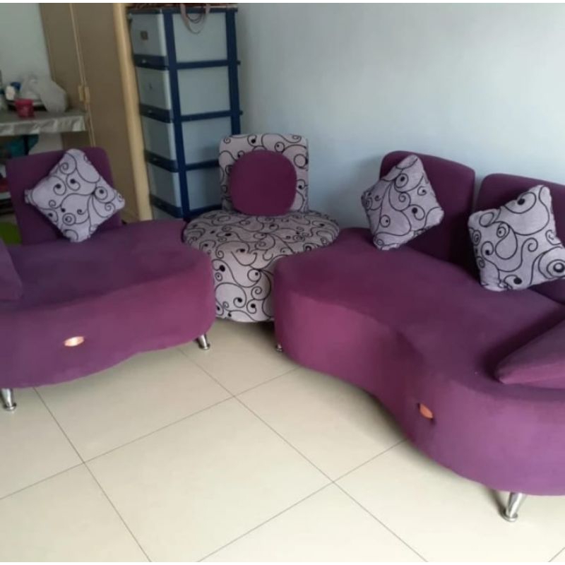 SOFA SUDUT Minimalis Letter L / Kursi Panjang