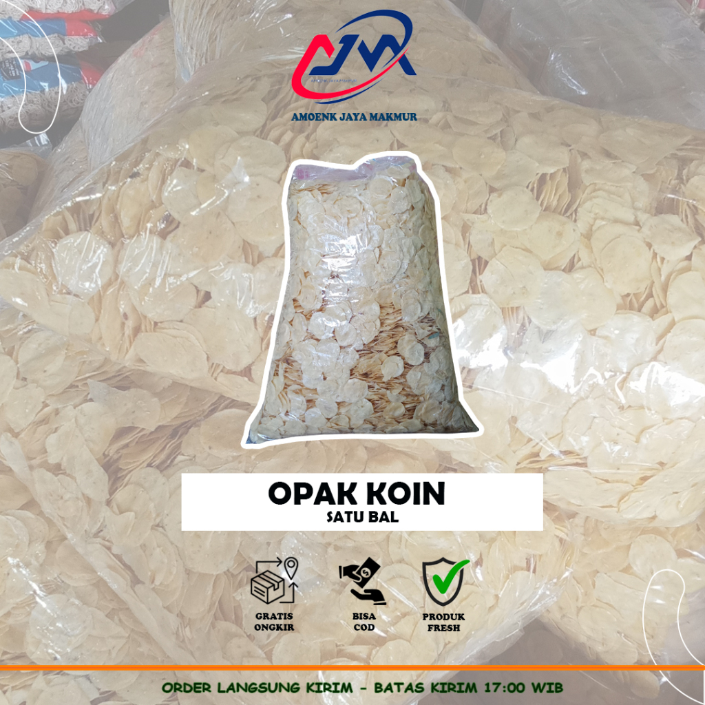 

Opak Koin Mini 1 Bal Original Mentah