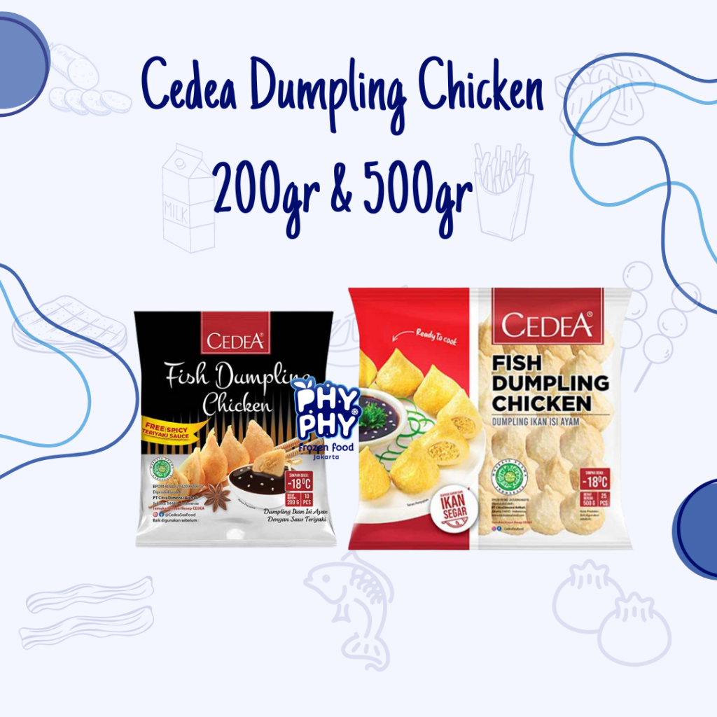 

Cedea Dumpling Chicken 200gr dan 500gr / Cedea Dumpling Chicken 500gr