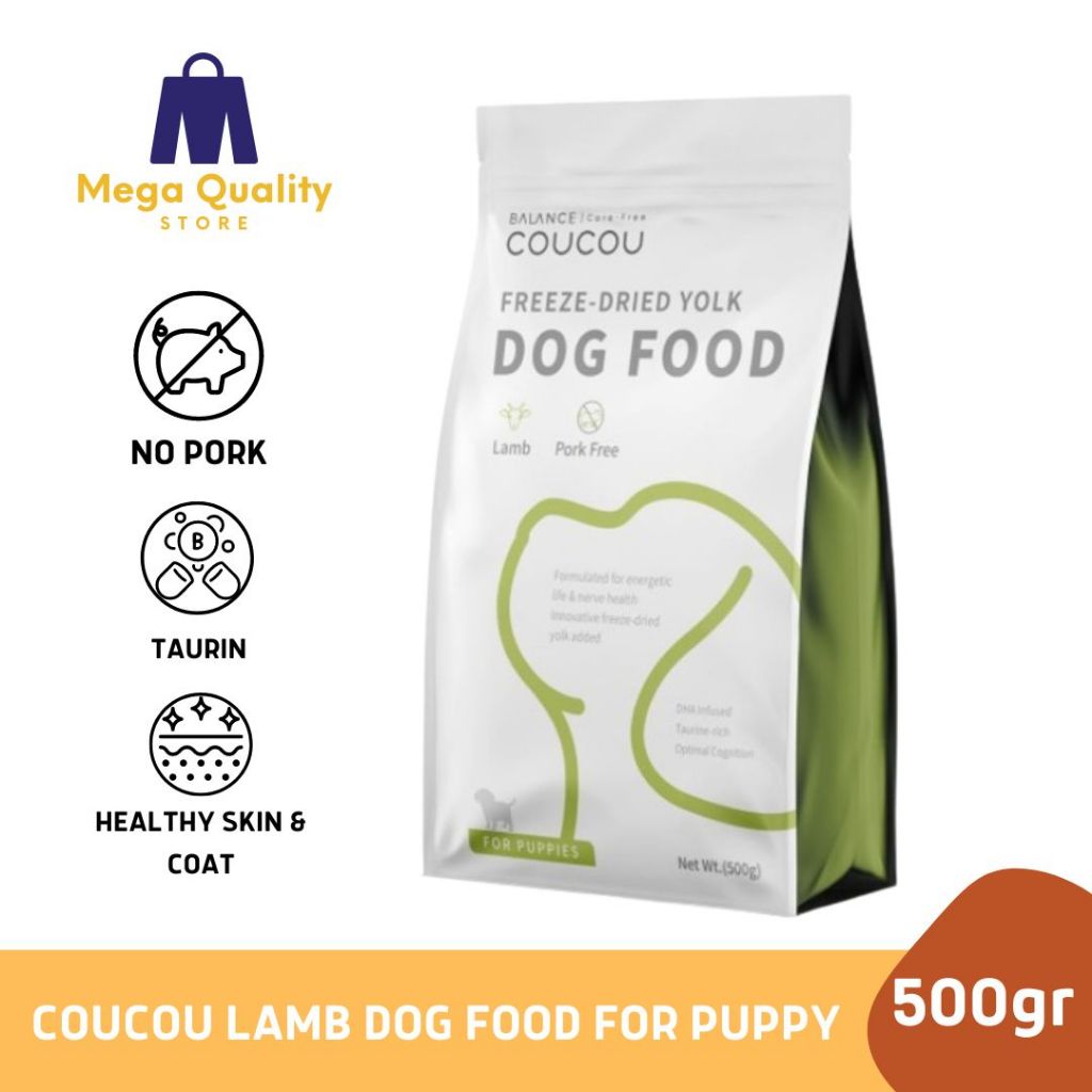 COUCOU Lamb Puppy Dry Dog Food Freshpack 500gr