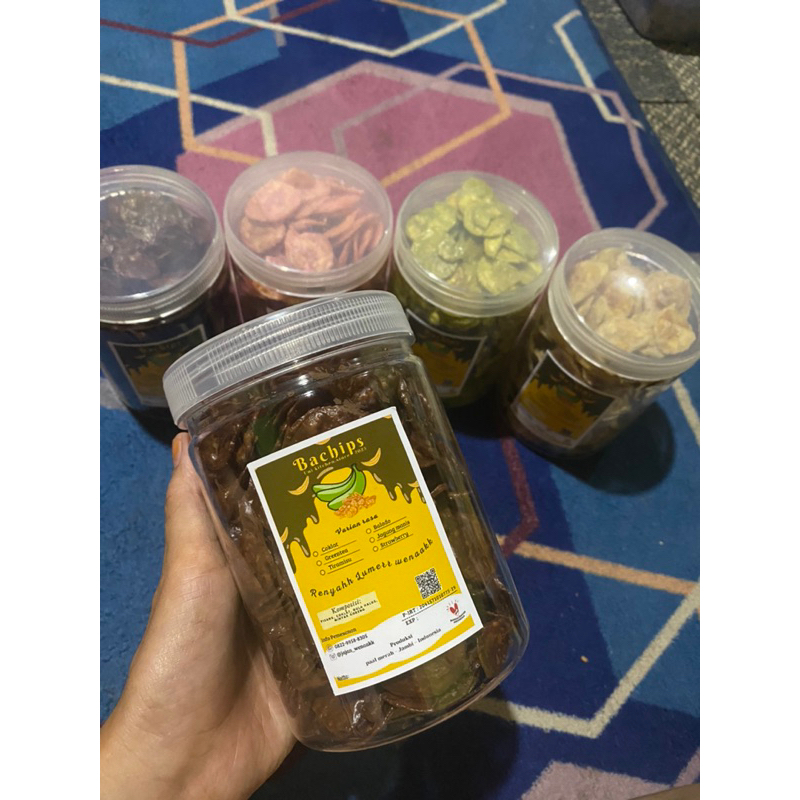 

Bachips Toples (banana chips)/kripik pisang/kripik lebaran/isian toples lebaran.